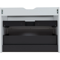 Тумба под раковину без столешницы Aquanet Вита 80 подвесная, белая матовая