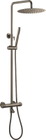 Душевая стойка Boheme Uno 468-T-NB Nickel Brush