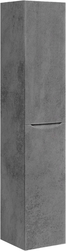 Шкаф пенал для ванной Vincea Mia R бетон