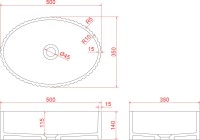 Тумба с раковиной Armadi Art Lucido 100 жемчужная белая, раковина 878-G