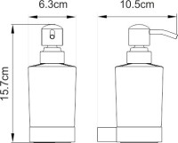 Набор Стакан Wasserkraft Sauer K-7928 + Дозатор K-7999 Набор Стакан Wasserkraft Sauer K-7928 + Дозатор K-7999
