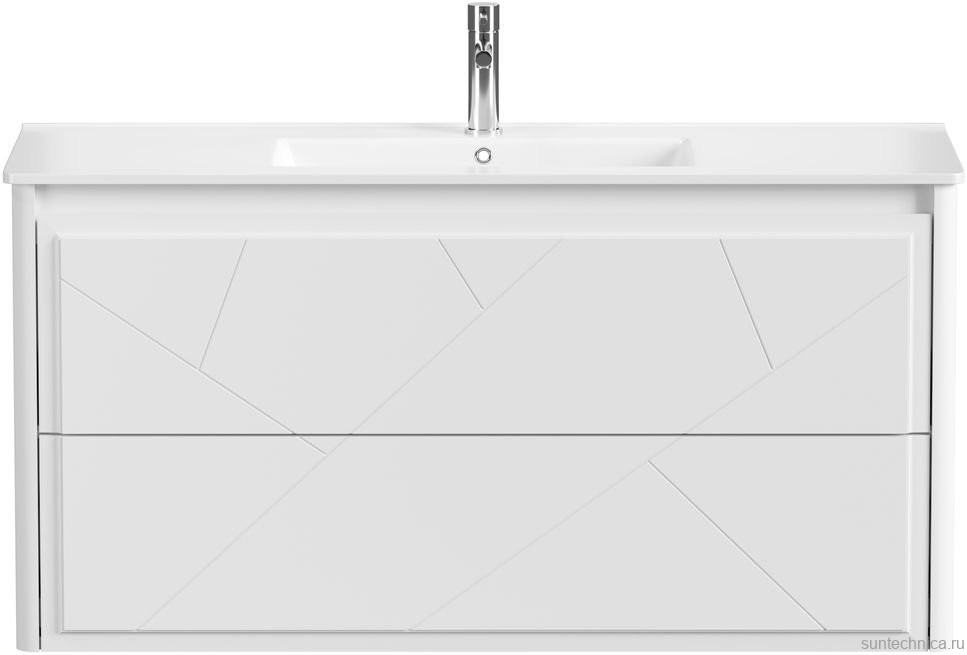 Тумба под раковину без столешницы Allen Brau Paris 120 матовый белый