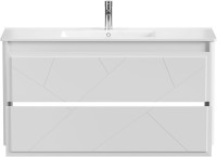 Тумба под раковину без столешницы Allen Brau Paris 120 матовый белый