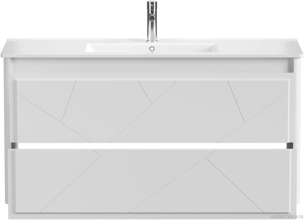 Тумба под раковину без столешницы Allen Brau Paris 120 матовый белый