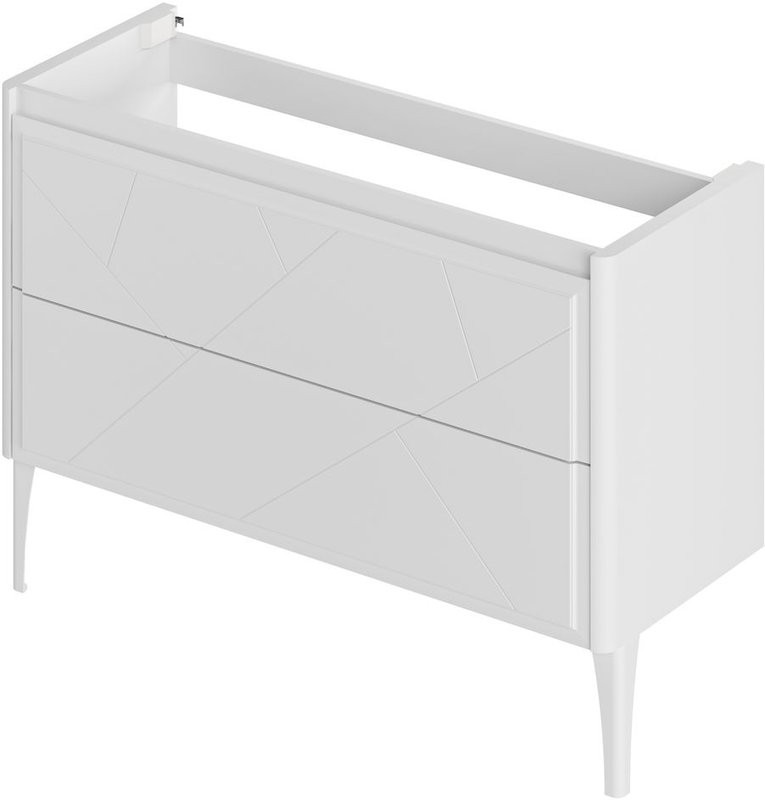 Тумба под раковину без столешницы Allen Brau Paris 120 матовый белый