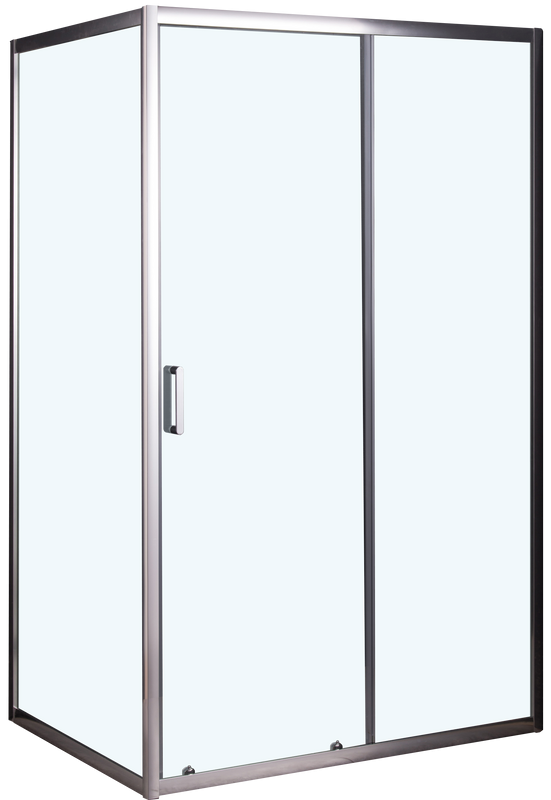 Душевой уголок Orange E23 13080TCR стекло прозрачное, профиль хром