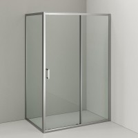 Душевой уголок Orange E23 13080TCR стекло прозрачное, профиль хром