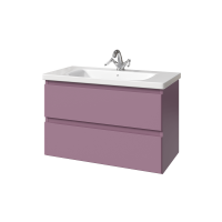 Тумба под раковину без столешницы Caprigo Forte 90 подвесная, лиловая