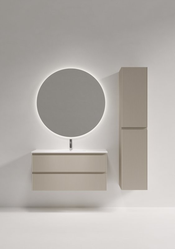 Мебель для ванной комнаты Sancos Snob R 100 см Beige Soft