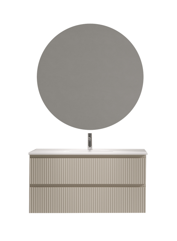 Мебель для ванной комнаты Sancos Snob R 100 см Beige Soft