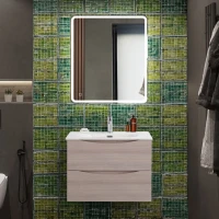 Тумба под раковину BelBagno Marino-cer-n 70 подвесная, rovere grigio