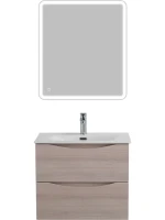 Тумба под раковину BelBagno Marino-cer-n 70 подвесная, rovere grigio