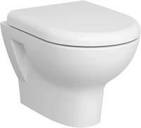 Комплект Унитаз подвесной VitrA Zentrum 55795B003-0075 + Крышка 94-003-001 петли хром + Инсталляция Geberit Duofix Delta 458.149.21.1 с кнопкой смыва, хром + Звукоизоляция