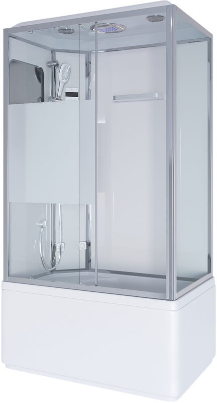 Душевая кабина Niagara Ultra NG-307-01L 120х80, с высоким поддоном