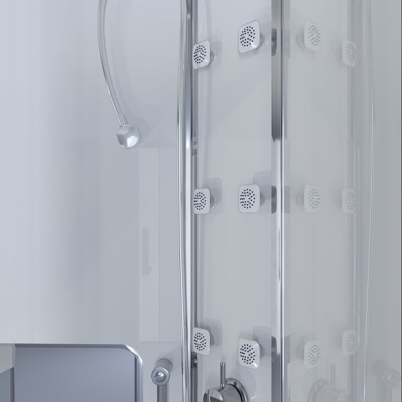 Душевая кабина Niagara Ultra NG-307-01L 120х80, с высоким поддоном