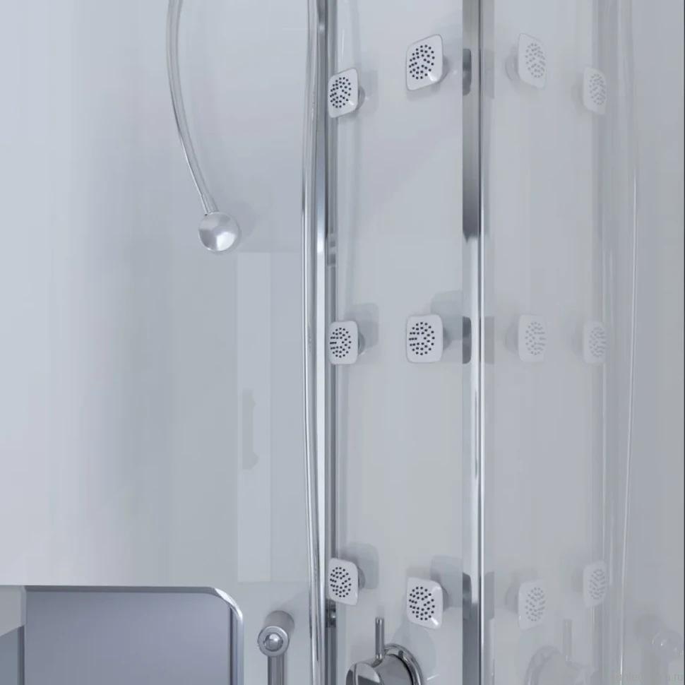 Душевая кабина Niagara Ultra NG-307-01L 120х80, с высоким поддоном