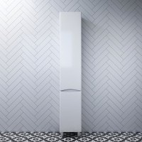 Шкаф-пенал для ванной AM.PM Like 35 R напольный, белый лак