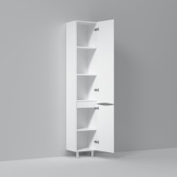 Шкаф-пенал для ванной AM.PM Like 35 R напольный, белый лак
