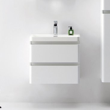 Тумба под раковину BelBagno Energia-N 60 bianco lucido подвесная