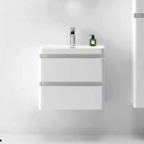 Тумба под раковину BelBagno Energia-N 60 bianco lucido подвесная