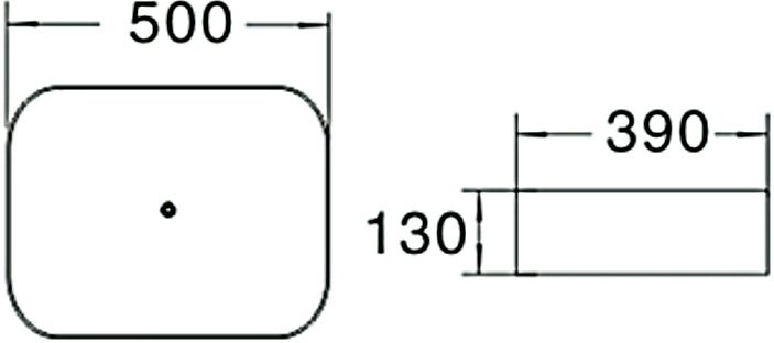 Накладная раковина SantiLine SL-1051