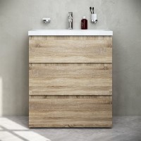 Тумба под раковину без столешницы AM.PM Gem S 75 светлый дуб