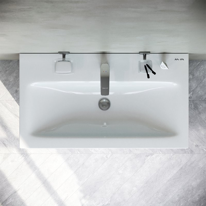 Тумба под раковину без столешницы AM.PM Gem S 75 светлый дуб