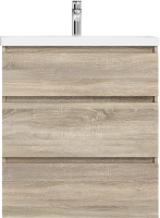 Тумба под раковину без столешницы AM.PM Gem S 75 светлый дуб
