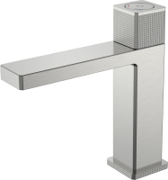 Смеситель для раковины Boheme Quad 159-NB nikel brush