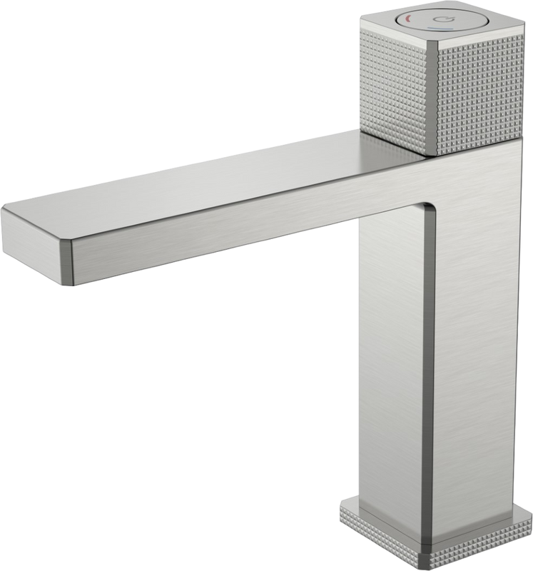 Смеситель для раковины Boheme Quad 159-NB nikel brush