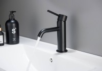 Смеситель для раковины AQUATEK Европа AQ1310MB матовый черный