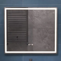 Зеркало Vigo Geometry Step 80 с подсветкой и антизапотевателем Зеркало Vigo Geometry Step 80 с подсветкой и антизапотевателем