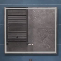 Зеркало Vigo Geometry Step 80 с подсветкой и антизапотевателем Зеркало Vigo Geometry Step 80 с подсветкой и антизапотевателем