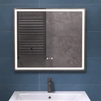 Зеркало Vigo Geometry Step 80 с подсветкой и антизапотевателем Зеркало Vigo Geometry Step 80 с подсветкой и антизапотевателем