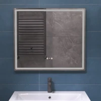 Зеркало Vigo Geometry Step 80 с подсветкой и антизапотевателем Зеркало Vigo Geometry Step 80 с подсветкой и антизапотевателем