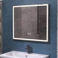 Зеркало Vigo Geometry Step 80 с подсветкой и антизапотевателем Зеркало Vigo Geometry Step 80 с подсветкой и антизапотевателем