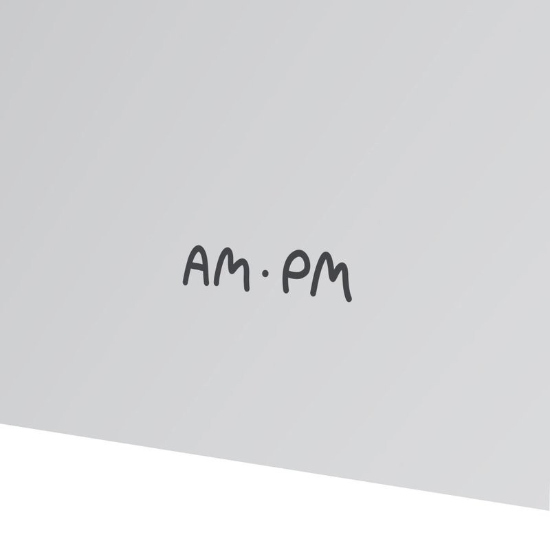 Зеркало AM.PM Tender 65 с подсветкой, ИК-сенсор