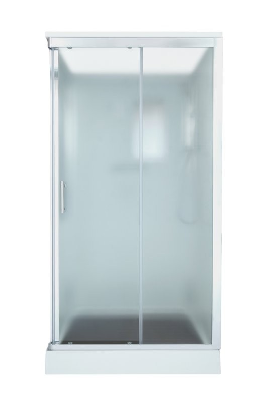 Душевая кабина DTO D D129 профиль хром, стекло матовое