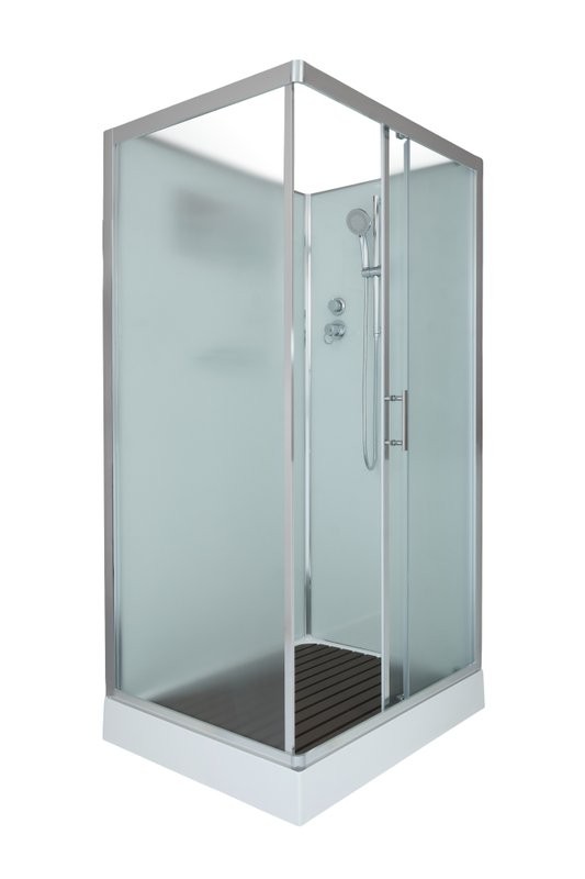 Душевая кабина DTO D D129 профиль хром, стекло матовое