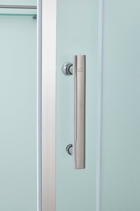 Душевая кабина DTO D D129 профиль хром, стекло матовое