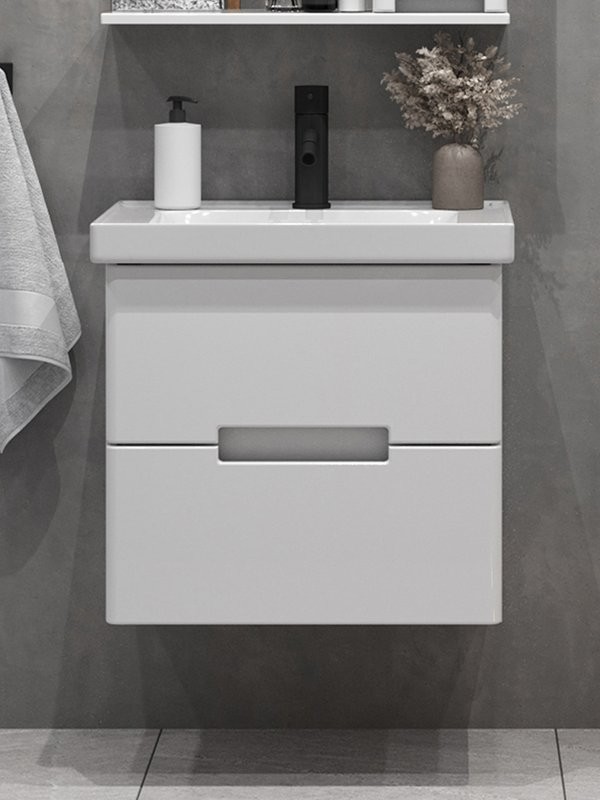 Тумба с раковиной SanStar Ориана 60 подвесная, раковина Dreja Грейс 60