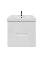 Тумба с раковиной SanStar Ориана 60 подвесная, раковина Dreja Грейс 60