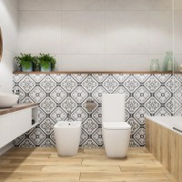 Комплект Унитаз напольный Lavinia Boho One 33022040-33023050-33290200 с микролифтом + Биде напольное 33020060