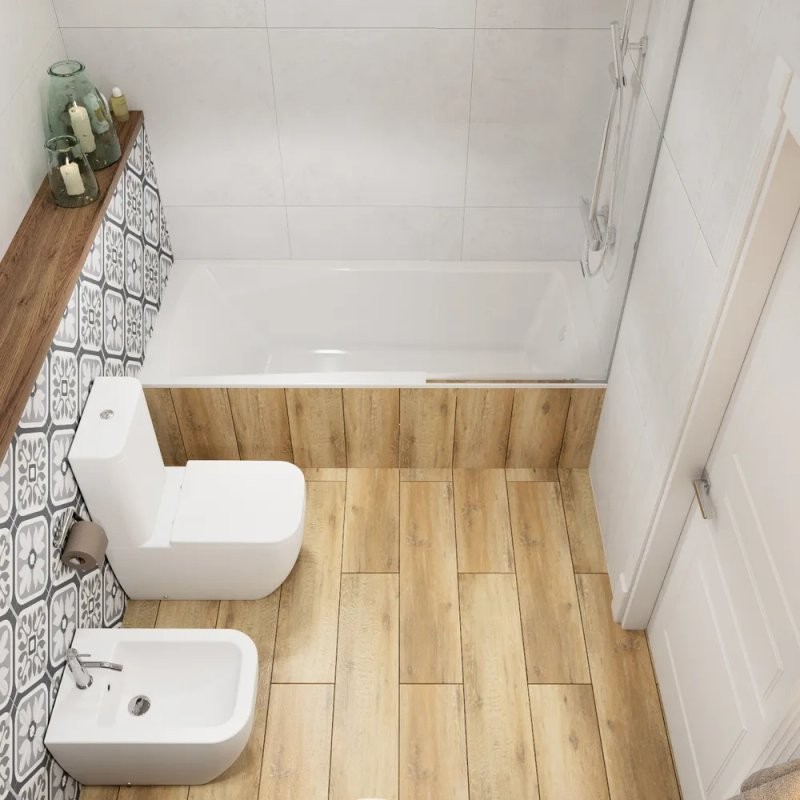 Комплект Унитаз напольный Lavinia Boho One 33022040-33023050-33290200 с микролифтом + Биде напольное 33020060