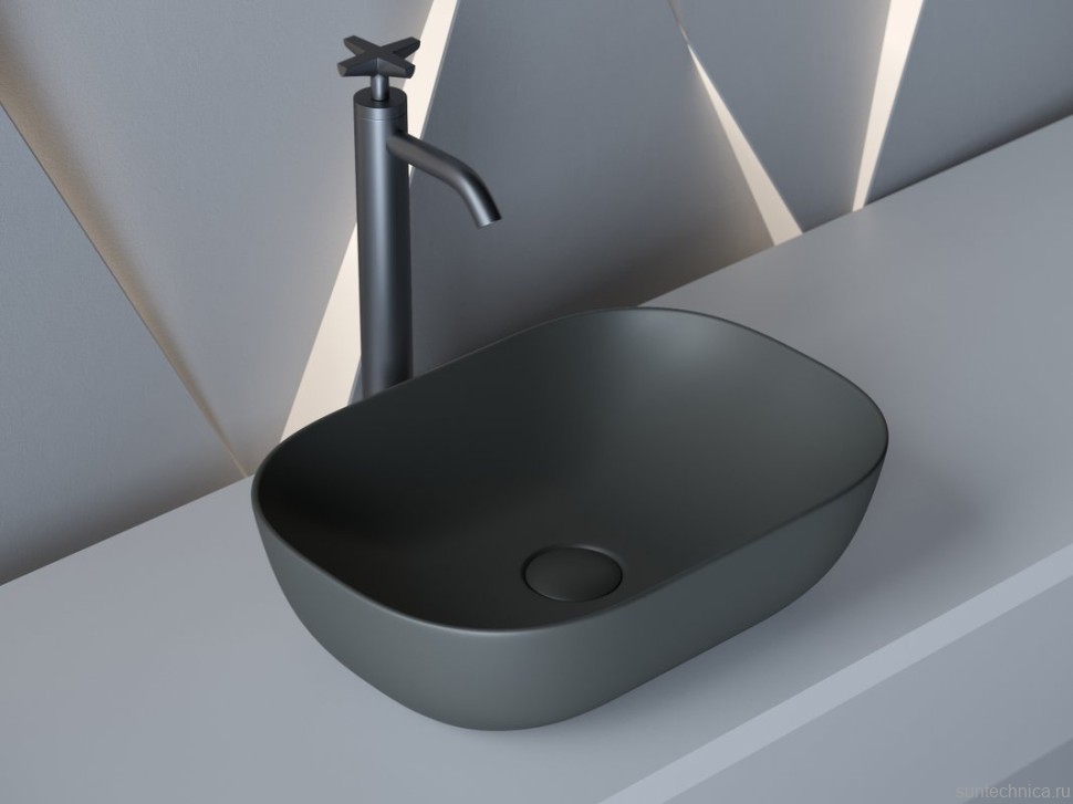 Накладная раковина Ceramicanova Element CN6009MDH темный антрацит матовый