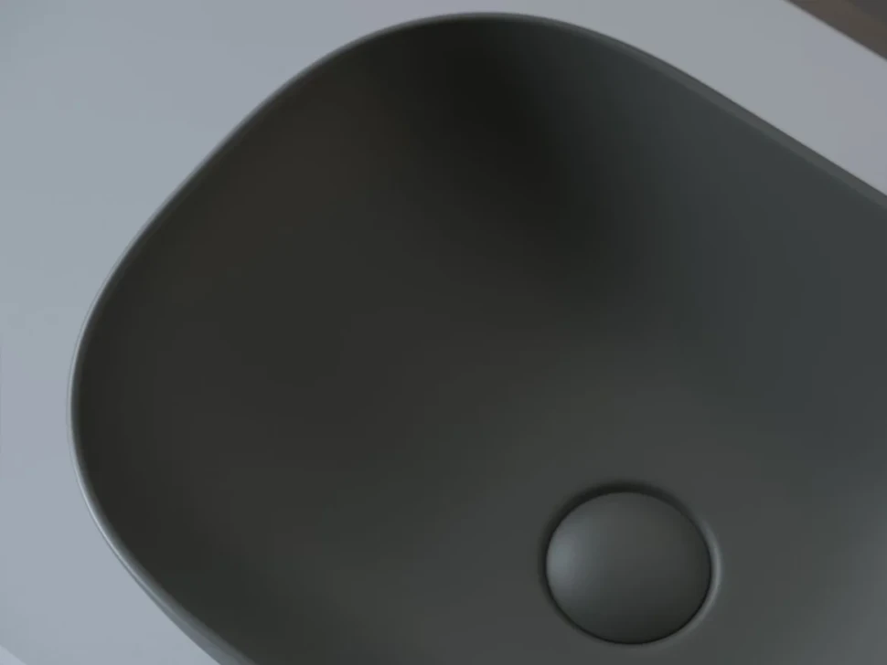 Накладная раковина Ceramicanova Element CN6009MDH темный антрацит матовый