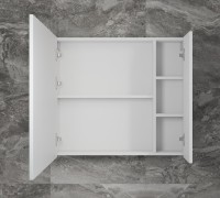 Мебель для ванной комнаты Style Line Стокгольм 80 напольная, белый рифленый софт