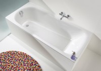 Стальная ванна Kaldewei Advantage Saniform Plus 362-1 - 363-1 - 160x70 см, пристенная, на ножках, с самоочищающимся покрытием