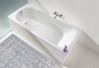 Стальная ванна Kaldewei Advantage Saniform Plus 362-1 - 363-1 - 160x70 см, пристенная, на ножках, с самоочищающимся покрытием