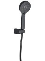 Душевой гарнитур Allen Brau Eclipse 5.E1005-31 черный Душевой гарнитур Allen Brau Eclipse 5.E1005-31 черный
